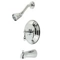 Kingston Brass KB3631ACL Single-Handle Tub and Shower Faucet, Polished Chrome KB3631ACL